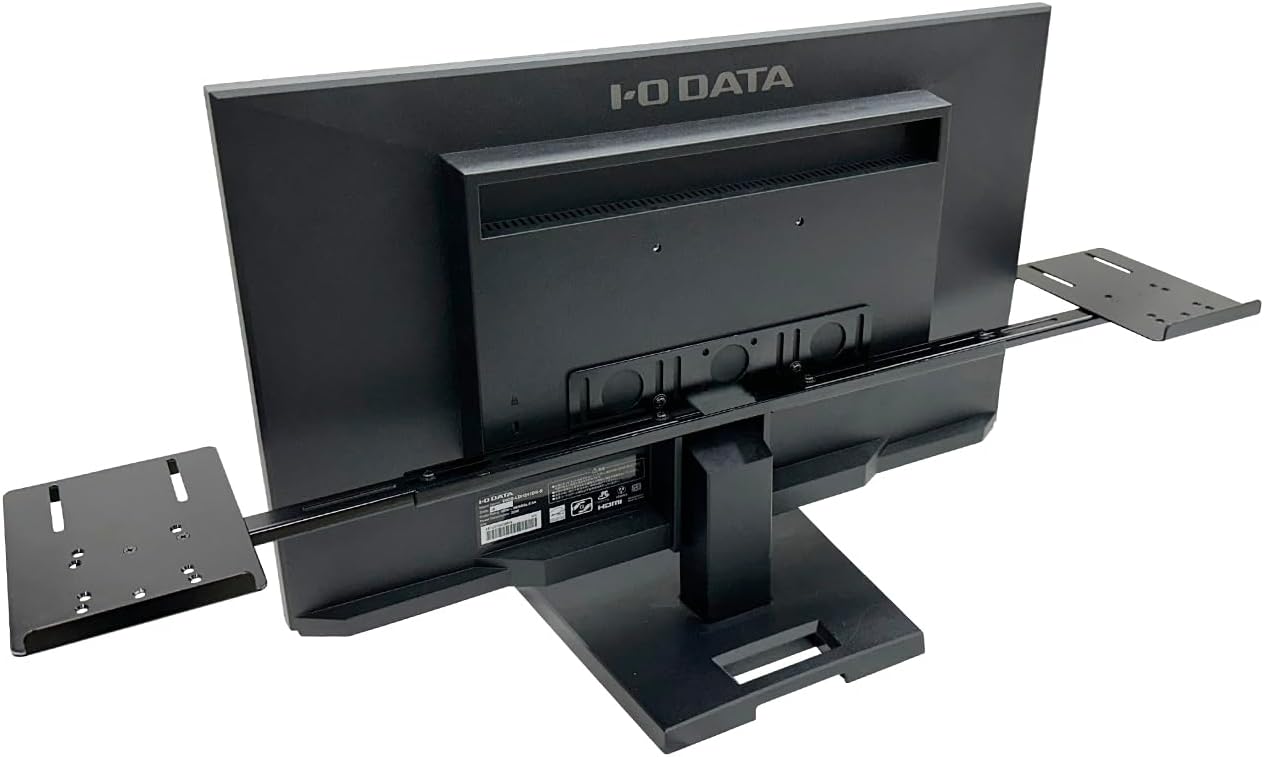 Nagao Seisakusho NB-SPKR-VESA Speaker Stand Compatible with Monitor Arm VESA Computer Monitor Speaker Installation