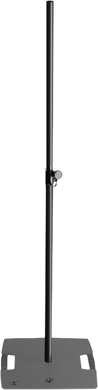 Gravity Lighting Stand GLS 431 B Lighting Stand with 3-Position Square Steel Base for Stage and Events, Black
