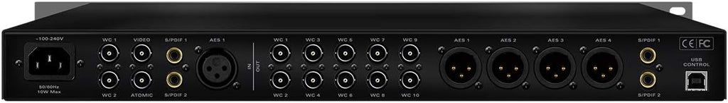 Antelope Audio OCXHD High Definition Master Clock w/ 768 kHz Sample Rate, 64-bit AFC Clocking, Dual Word Clock Inputs, BNC, AES/EBU & S/PDIF Connectivity — Atomic Clock for Studio & Post-Production