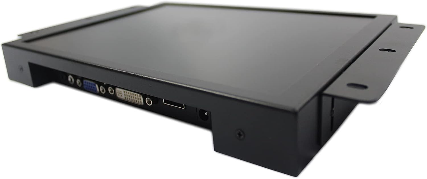 VSDISPLAY 10.4 Inch 800x600 Portable LCD Monitor VS104ZJ01 Extra Display Screen with DVI VGA Input,Built-in Dual Speakers