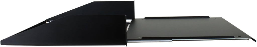 Penn Elcom R1194/2UK-SL 2 Space (2U) Sliding Rack Shelf/Keyboard Tray, 15 Inch Depth