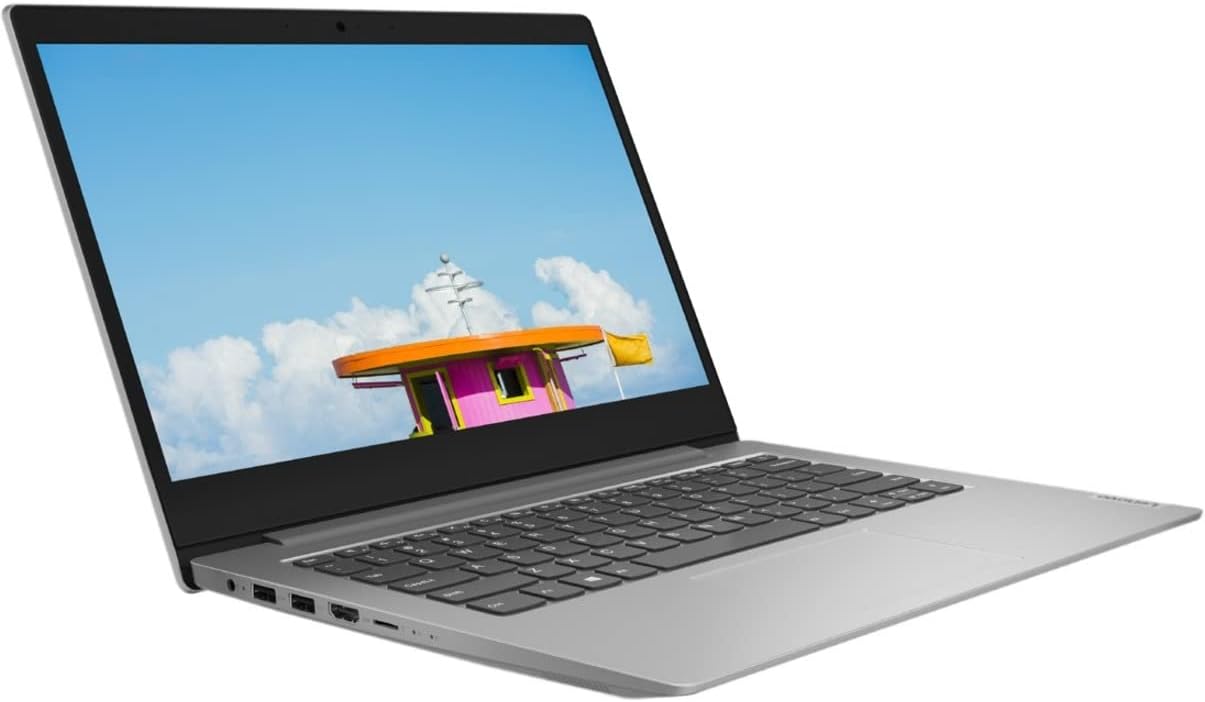 Lenovo IdeaPad 1 14IGL05 81VU00D6US 14' Notebook - HD - 1366 x 768 - Intel Pentium Silver N5030 Quad-core (4 Core) 1.10 GHz - 4 GB RAM - 128 GB SSD