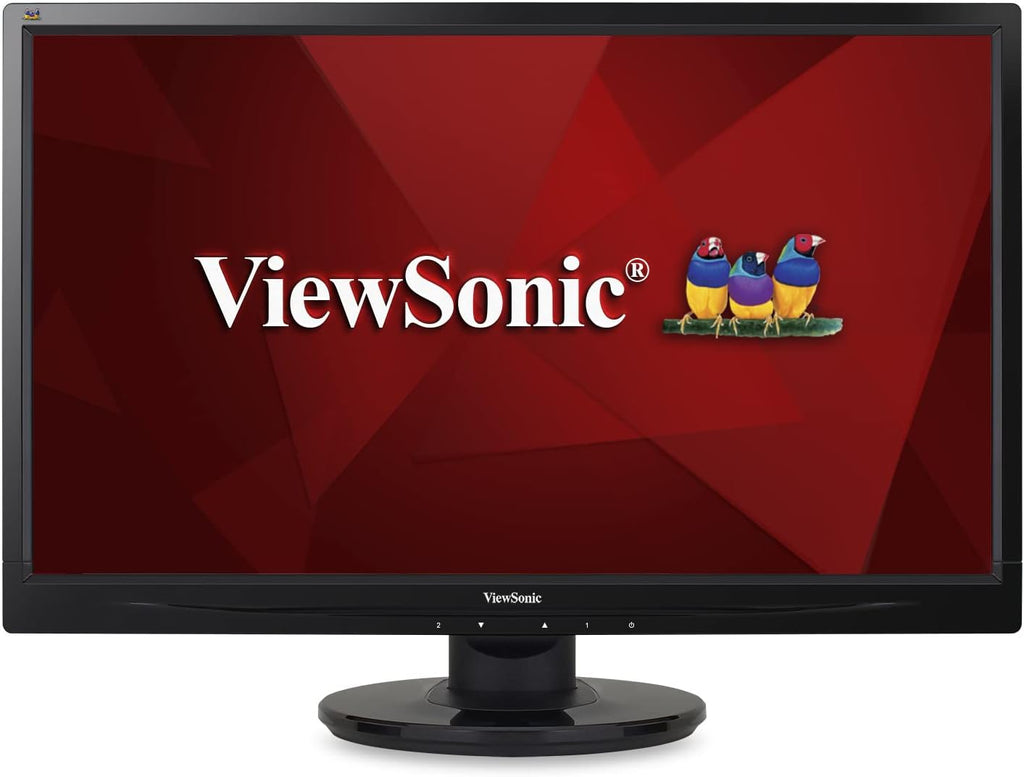ViewSonic VA2246M-LED 22 Inch Full HD 1080p LED Monitor with DVI and VGA Inputs,Black