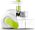 Slow Masticating Juicer, 95% Juice Yield, Cold Press, Quiet Motor, Easy to Clean, Nutrient-Rich, Food Grade, for Fruits, Vegetables, and Greens