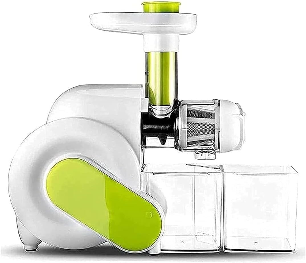 Slow Masticating Juicer, 95% Juice Yield, Cold Press, Quiet Motor, Easy to Clean, Nutrient-Rich, Food Grade, for Fruits, Vegetables, and Greens