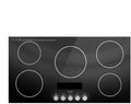2/4/5 Burners Built-in Induction Stove Top 11/12/30/35 IncH Ceramic Glass Electric Cooktop with 9 Power Levels(12in 110V)