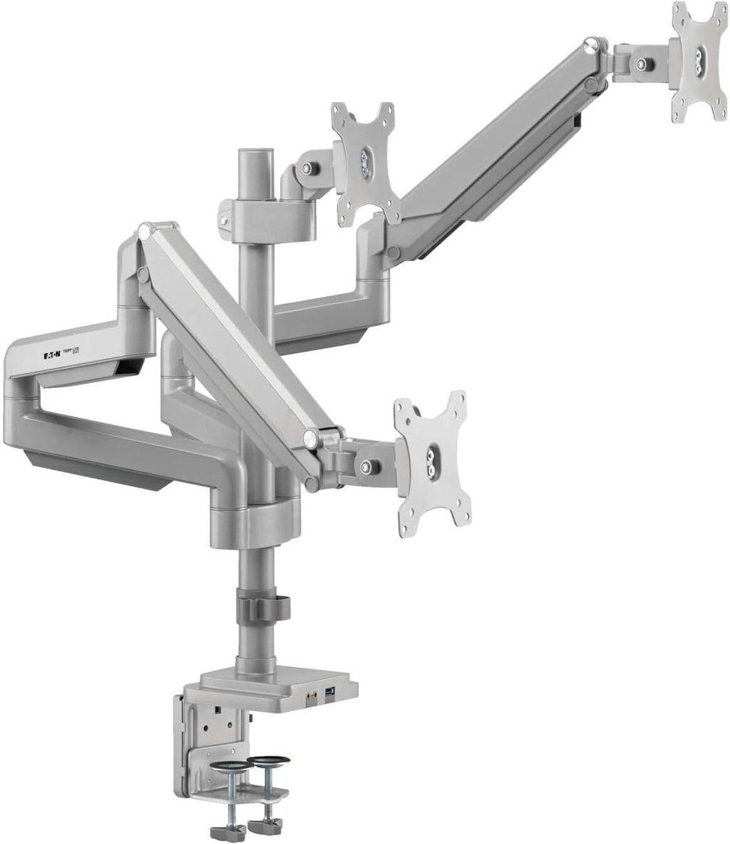 Tripp Lite Display Monitor TV Desk Mount Triple Display Flex Arm 17'-30' (DDR1730TAL)