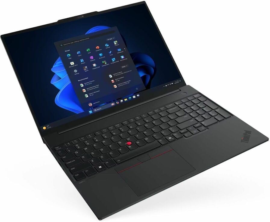 Lenovo ThinkPad E16 Gen 3 21SR0035US 16' Notebook - WUXGA - 60 Hz - Intel Core Ultra 5 225U - 16 GB - 256 GB SSD - English Keyboard - Black