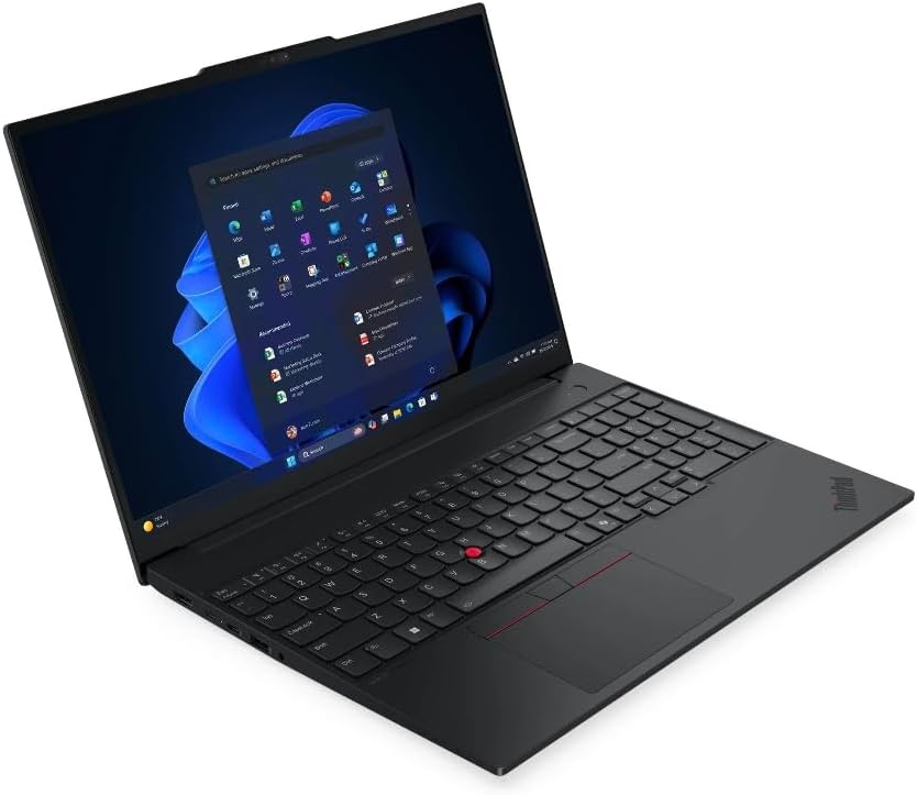 Lenovo ThinkPad E16 Business Laptop 16.0' Touch IPS WUXGA Display (Intel Ultra 5-225U, 16GB DDR5, 256GB M.2 PCIe SSD, Intel Graphics, Backlit KB, Fingerprint, Win 11 Pro) w/Dockztorm Hub