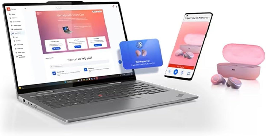 Lenovo ThinkPad X1 2-in-1 Gen 10 Aura Edition Laptop with Intel Core Ultra 7 255U Processor, 14' WUXGA 500nits Touchscreen Display, 32GB LPDDR5X-8400MT/s, 1TB SSD, FHD RGB+IR Cam, Pen, and Win 11 Pro