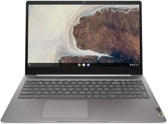 Lenovo IdeaPad 3 Chrome 15IJL6 | 15.6' FHD Chromebook | Celeron N4500 | 4GB LPDDR4x RAM | 64GB Emmc 5.1 | microSD Card Reader | Wi-Fi 6 + Bluetooth 5.2 | HDMI | Arctic Grey | Chrome OS (Renewed)