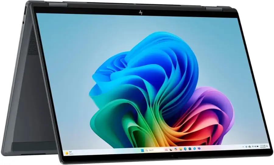 HP OmniBook X Flip 2in1 16' 3K 120Hz OLED Touchscreen Notebook Laptop, Intel Core Ultra 9 288V, 32GB RAM 1TB SSD - 2880 x 1800 3K Display, Windows 11 Pro