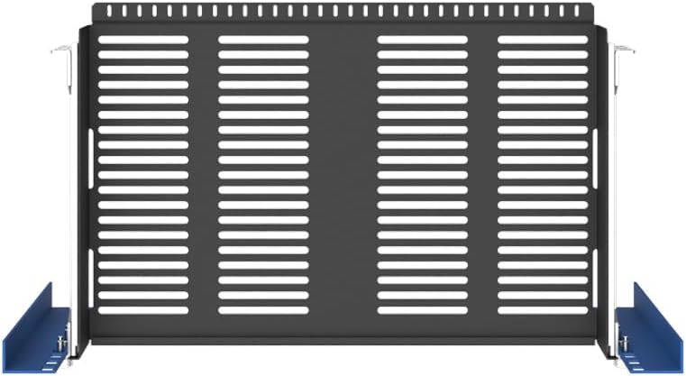 RackSolutions 1U 2 Post Rack Sliding Cantilever Half Shelf for 19 Inch Relay and Telco Racks