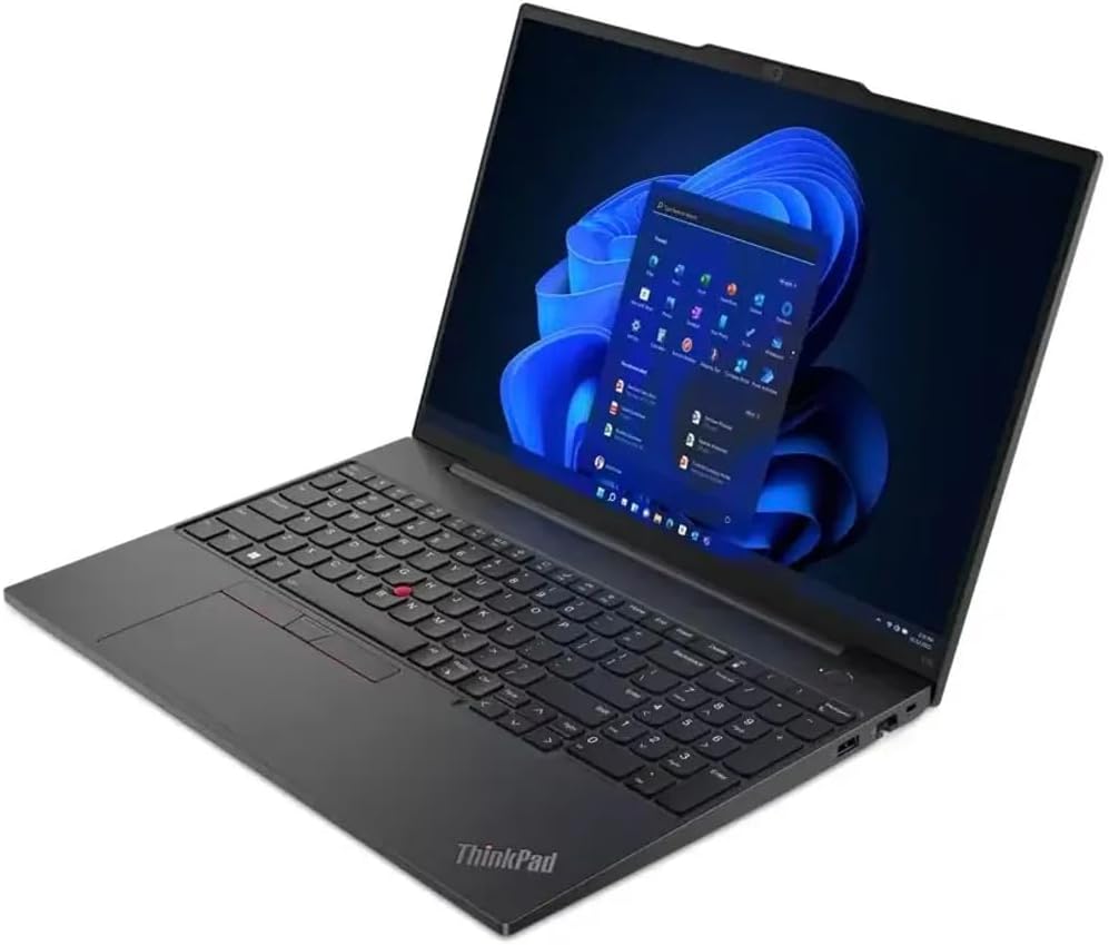 Lenovo ThinkPad E16 Business Laptop 16.0' WUXGA Display (AMD Ryzen 7 7735U, 16GB DDR5, 512GB M.2 PCIe SSD, AMD Radeon 660M, Backlit KB, Fingerprint, Thunderbolt 4, Win 11 Pro) w/Dockztorm Hub
