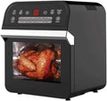12L Large Capacity Air Fryer 16-In-1 Air Fryer Oven Toaster Rotisserie And Dehydrator With LED Digital Touchscreen 1600W Countertop Oven Oil Free vision