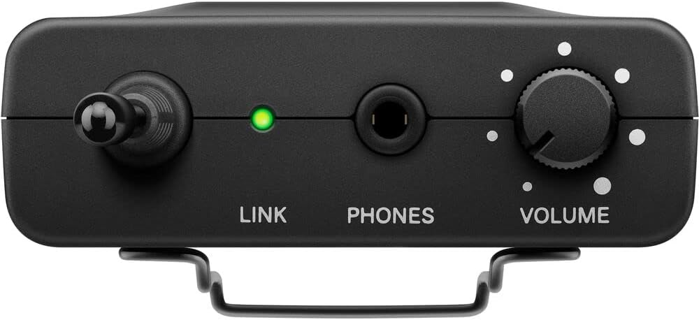 Sennheiser XSW IEM SET Stereo In-Ear Wireless Monitoring System A: 476 to 500 MHz (509146) Bundle with Sennheiser XSW IEM EK Wireless Receiver (A: 476 to 500 MHz) and Auray Carrying Bag