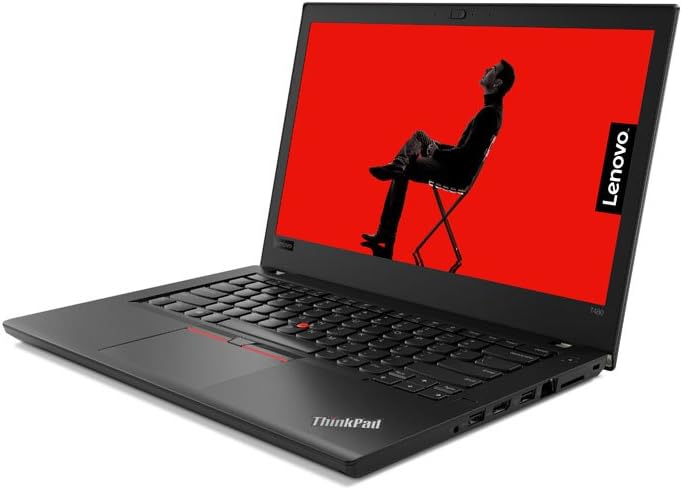 Lenovo ThinkPad T480 14' HD Business Laptop (Intel 8th Gen Quad-Core i5-8250U, 16GB DDR4 RAM, Toshiba 256GB PCIe NVMe 2242 M.2 SSD) Fingerprint, Thunderbolt 3 Type-C, WiFi, Windows 10 Pro - Black