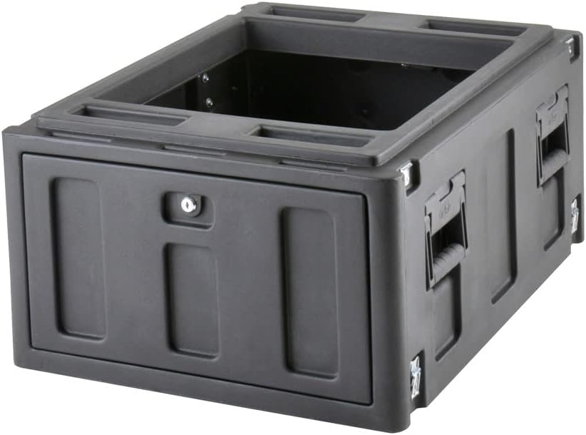 SKB 6U Expander Case for SKB19-R1406, Optional Rear Rails