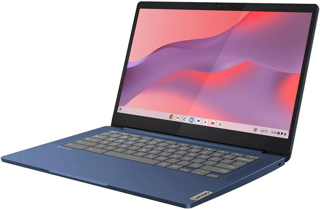 Lenovo IdeaPad Slim 3 Chromebook 14M868 14' Full HD Laptop, MediaTek Kompanio 520 2.0GHz, 4GB RAM, 64GB eMMC, ChromeOS, Abyss Blue (Renewed)