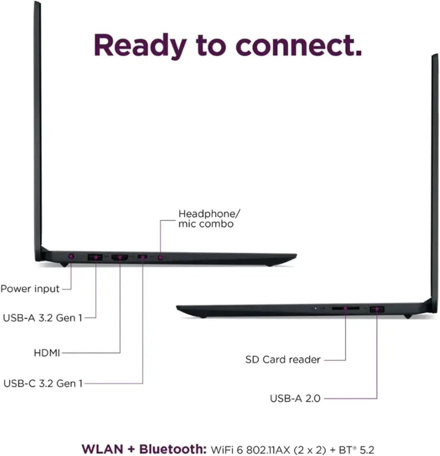 Lenovo IdeaPad 15.6 inch Laptop Computer with Microsoft 365 Home and Business • 36GB RAM • 2TB PCIe SSD • Intel Core • Wi-Fi 6 • 1TB Cloud Storage • 11HR Battery • Win 11 • WOWPC Recovery USB