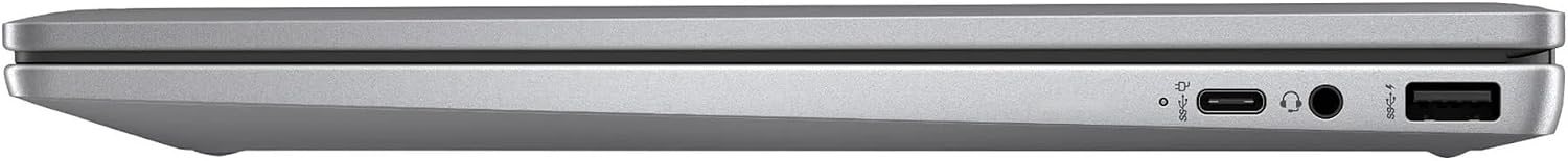 HP 14b Convertible 2-in-1 Chromebook Plus in Meteor Silver 14' Touch FHD Intel i3 8-Core up to 3.80GHz 8GB Ram 128GB 4K Graphics WiFi 6 Chrome OS (14b -i3 - Renewed)