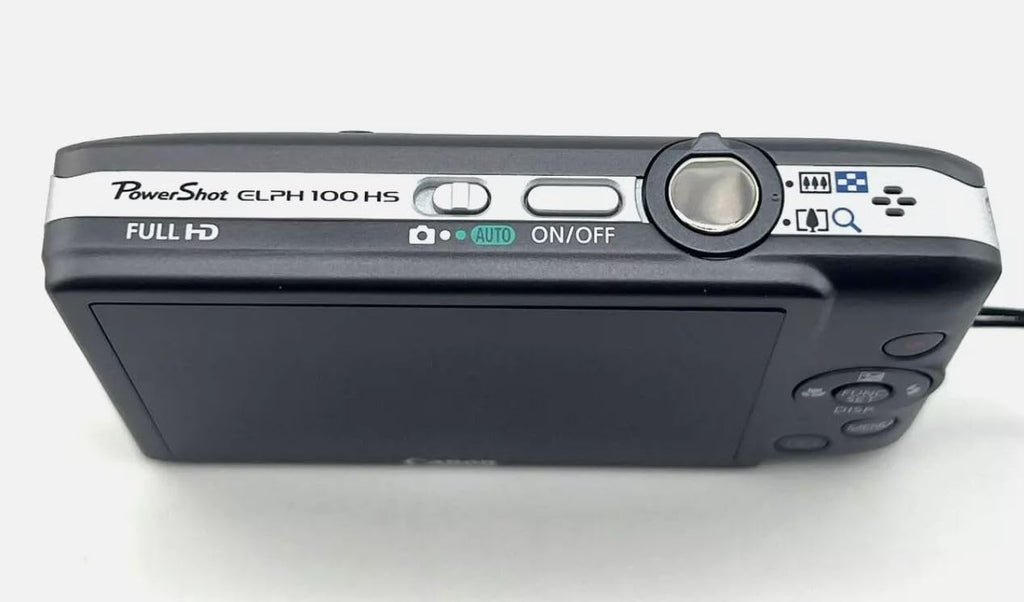 Canon PowerShot ELPH 100 HS 12.1 MP CMOS Digital Camera with 4X Optical Zoom (Grey) (OLD MODEL)