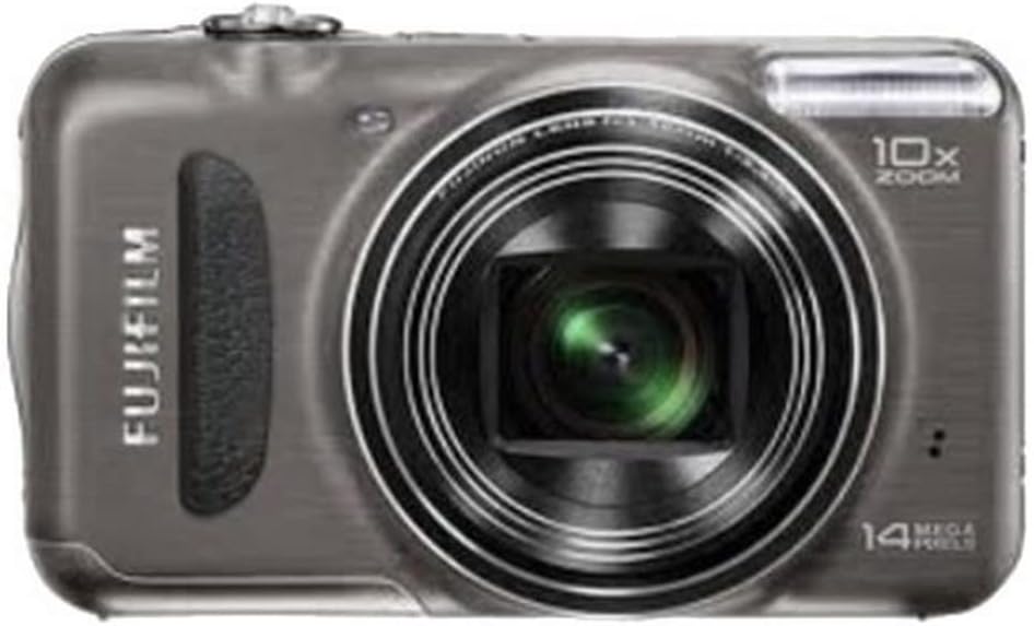 Fujifilm FinePix T200 14 MP Digital Camera with 10x Optical Zoom - Gunmetal