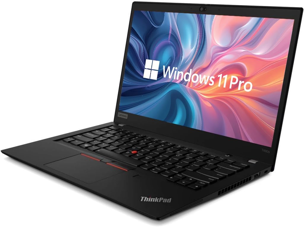Lenovo ThinkPad T490s 14'' FHD (1920 x 1080) IPS Business Laptop Computer, Intel Core i5-8365U Processor Notebook, 16 GB RAM, 512 GB SSD, Backlit Keyboard, Windows 11 Pro (Renewed)