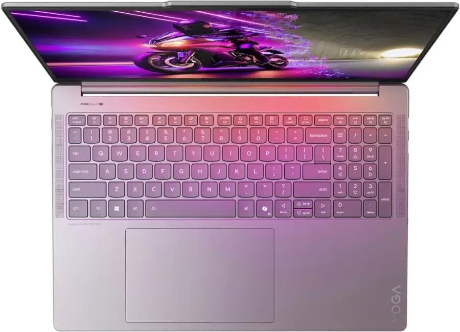 Lenovo Yoga Pro 9i 16' Laptop - Intel Ultra 9 285H 16-Core, NVIDIA GeForce RTX 5050, 32GB RAM, 1TB NVMe SSD, 16.0' 2.8K OLED 120Hz 500-nits, Windows 11 Pro
