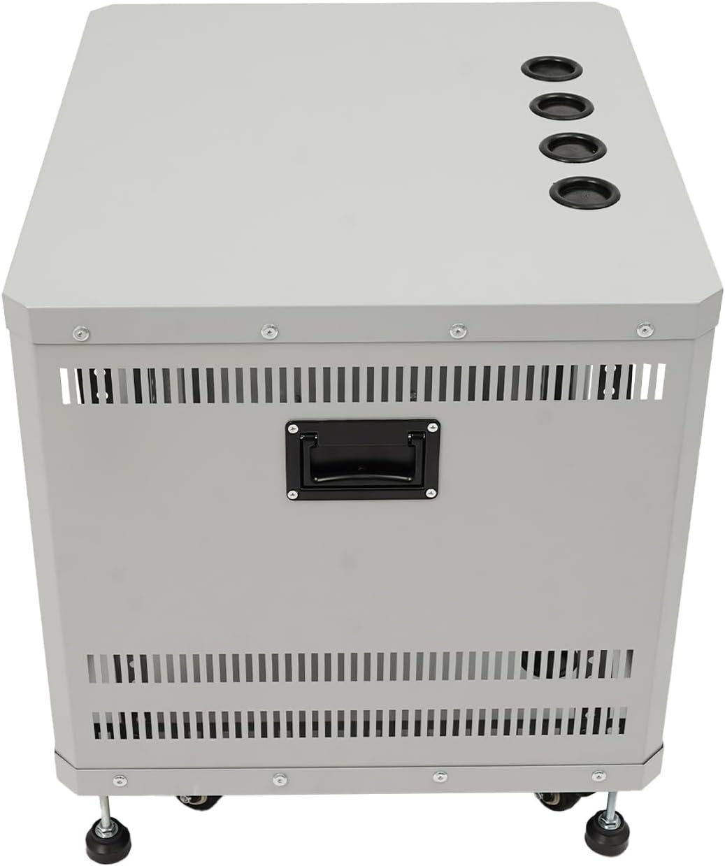 9U Server Rack with Wheels&Leveling Feet, Freestanding Rolling Open Frame IT Network Server Cabinet Rack Shelf for Audio Video Music Recording Computer AV Data & IT Equipment,Grey