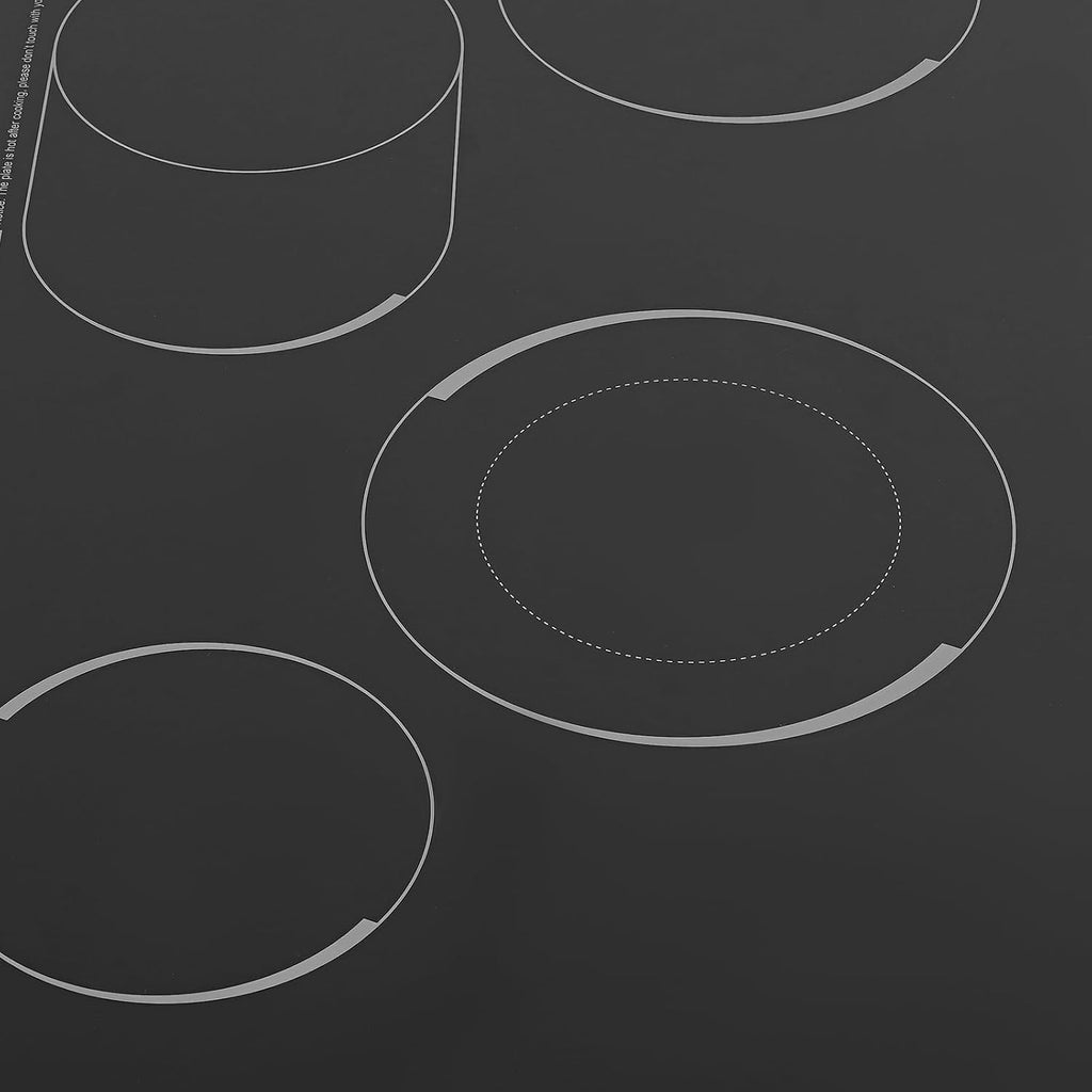 30 Inch Electric Cooktop Built-in Electric Cooktop, 4 Burner Stove Top, 3700W Electrical Ceramic Cooktops with 90Min Timer Ceramic Cook Top, 110V Electrical Stove 4 Burners with Knob Control