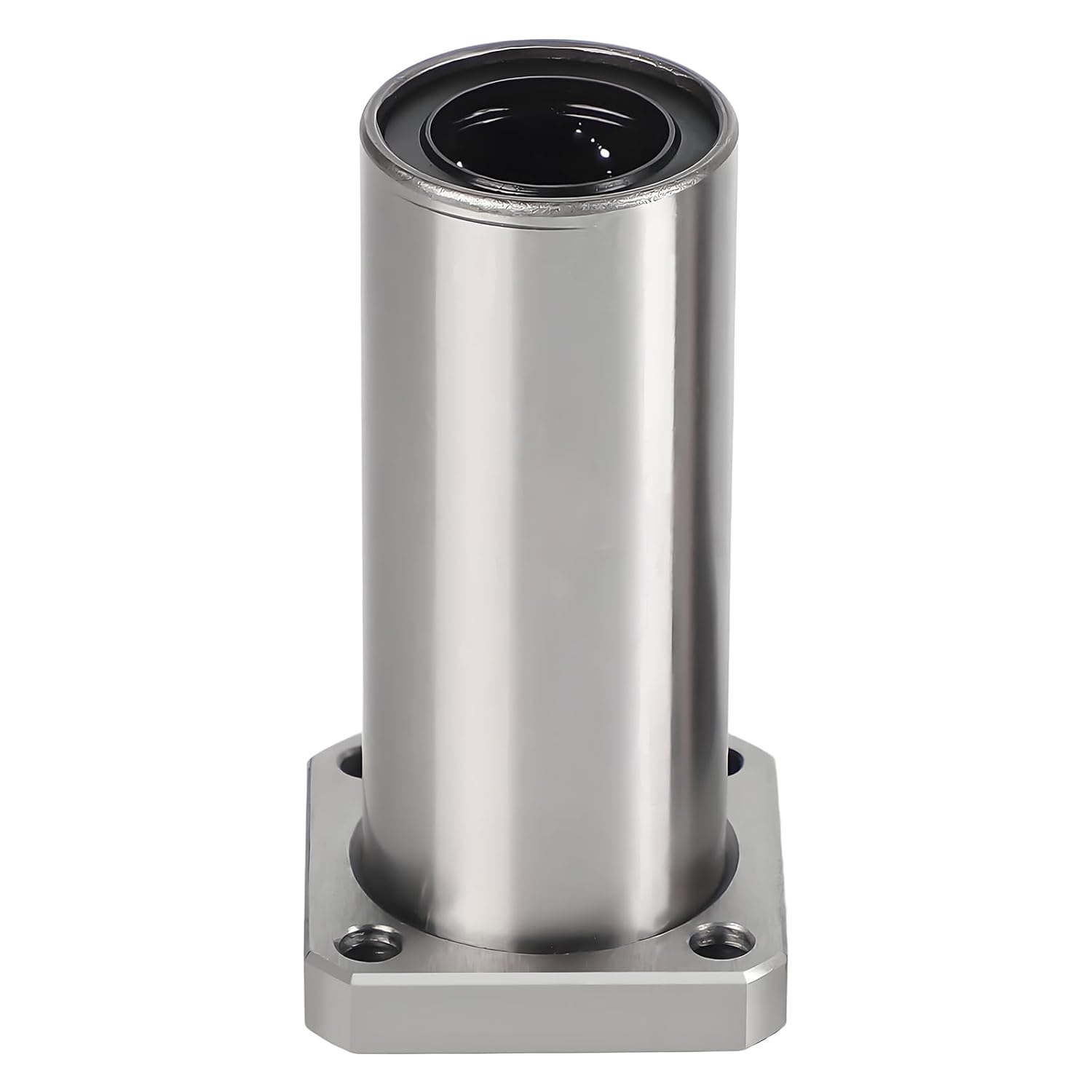 LMK60LUU Square Extra Long Flange Linear Ball Bearings, 60mm Bore Dia, 90mm OD, 209mm Length with Double Side Rubber Seal for CNC,3D Printer 1PCS
