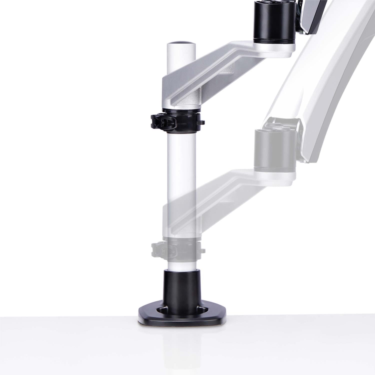 StarTech.com Desk Mount Monitor Arm for 27in 16:9 or 30in 21:9 Ultrawide Screens, VESA 75x75/100x100, Mechanical Spring Arm, TAA