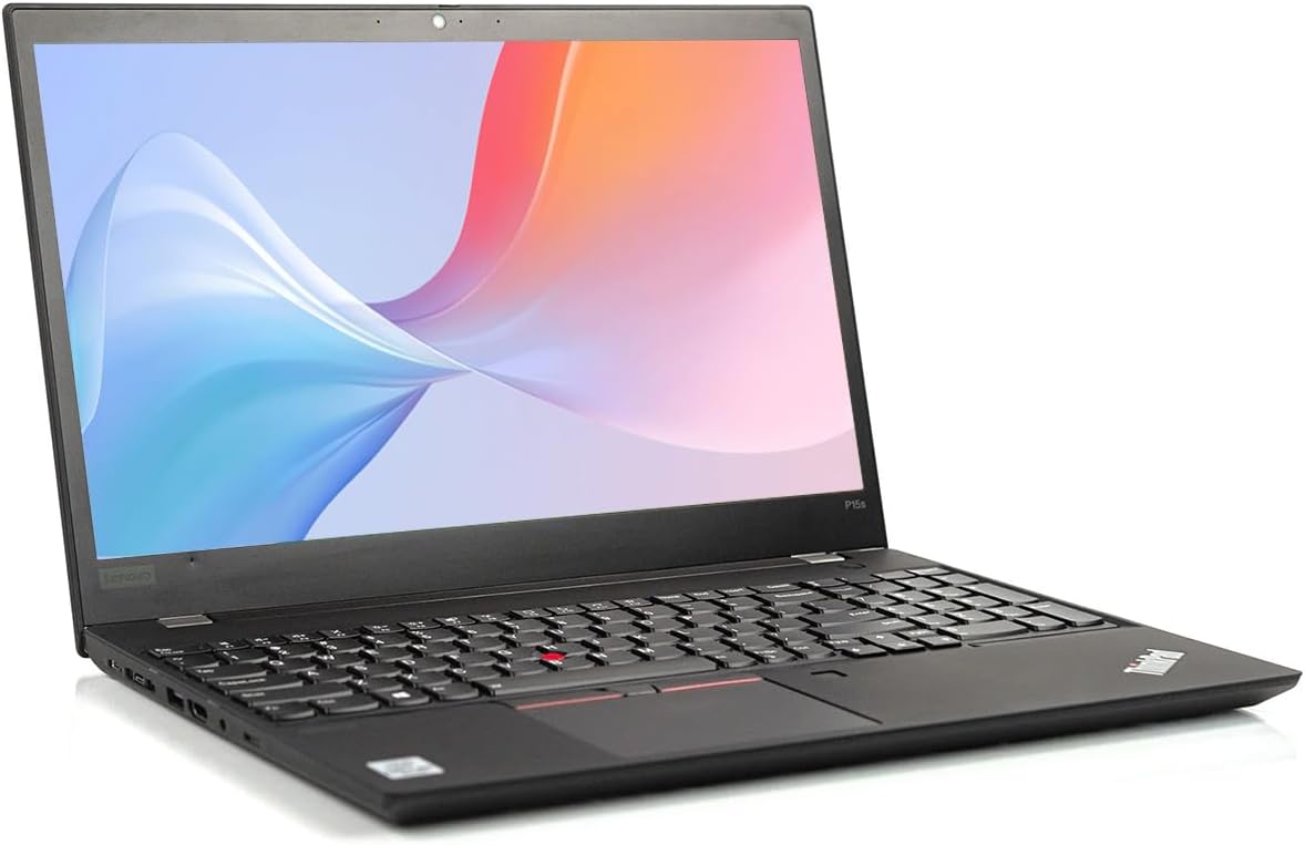 Lenovo Thinkpad P15s G1 Mobile Workstation Laptop, 15-inch FHD IPS Display, Core i7-10610U, 16GB RAM, 512GB SSD, USB Type-C, HDMI, Windows 11 Pro (Renewed)