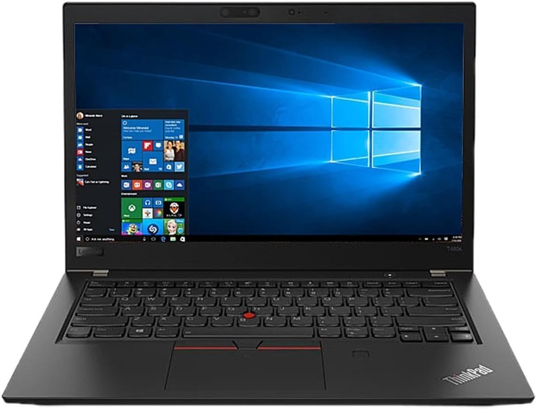 Lenovo ThinkPad T480s 14' FHD Laptop Computer, Intel Quad-Core i5-8350U, 16GB DDR4 RAM, 512GB SSD, HDMI, Windows 11 Pro 64Bit (Renewed)