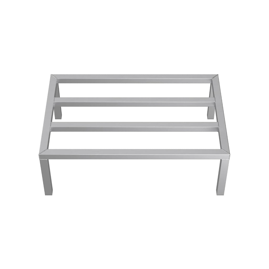 36'' x 24'' x 12'' Aluminum Welded NSF Certified Dunnage Rack - 1715 lb. Capacity, for Restaurant, Storage, Warehouse, Garage