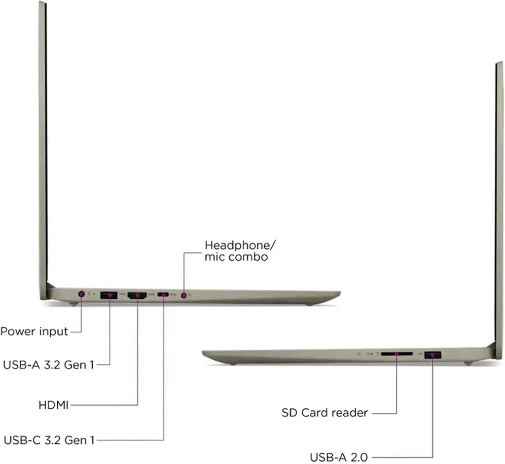 Lenovo IdeaPad Laptop with Microsoft Office and 1TB Cloud Storage (1-Year)| 15.6 inch HD Computer| 16GB RAM| 128GB eMMC & 128GB Portable SSD| Intel 2-Core CPU| Webcam| AI-Powered Windows 11| LE Bundle