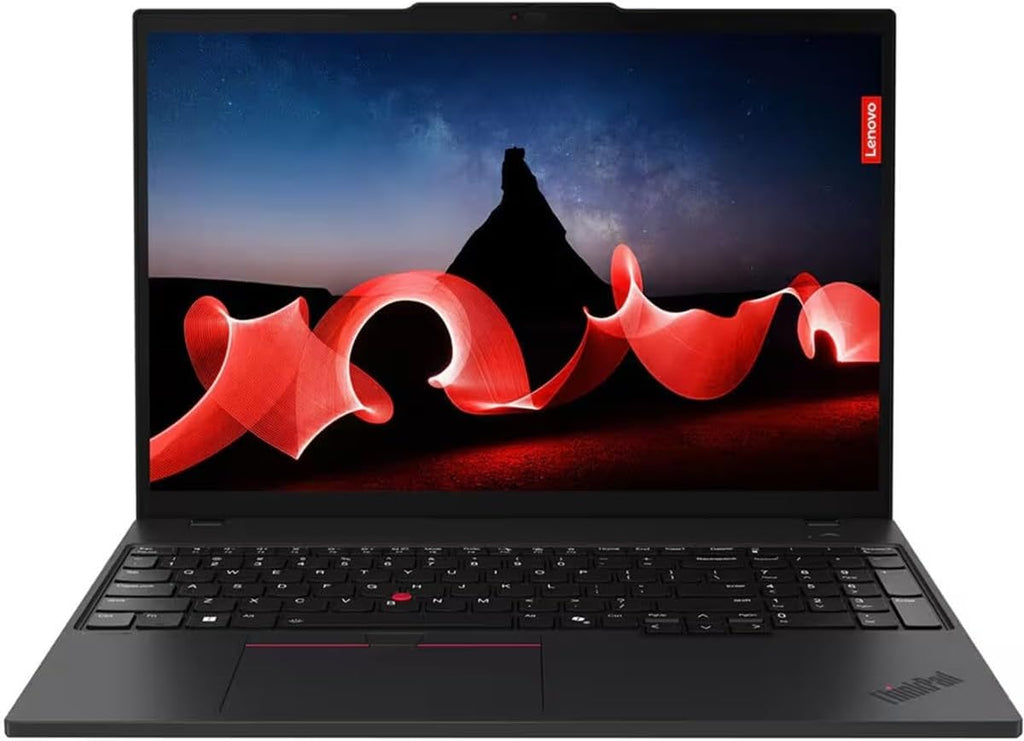 Lenovo ThinkPad T16 Gen 3 Business AI PC Laptop (16' FHD+ Touchscreen, Intel 12-Core Ultra 7 155U (> i7-1355U), 16GB DDR5, 512GB SSD), 2x Thunderbolt 4, Fingerprint, Backlit, 5MP Webcam, Win 11 Pro