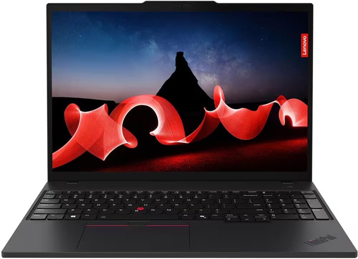 Lenovo ThinkPad T16 Gen 3 Business AI PC Laptop (16' FHD+ Touchscreen, Intel 12-Core Ultra 7 155U (> i7-1355U), 16GB DDR5, 512GB SSD), 2x Thunderbolt 4, Fingerprint, Backlit, 5MP Webcam, Win 11 Pro