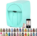 Mini 3D Nail Printer - Portable Multifunctional Nail Art Machine for Kids, Nail Studios, Manicurists & Nail Enthusiasts - Ideal White Nail Painting Device