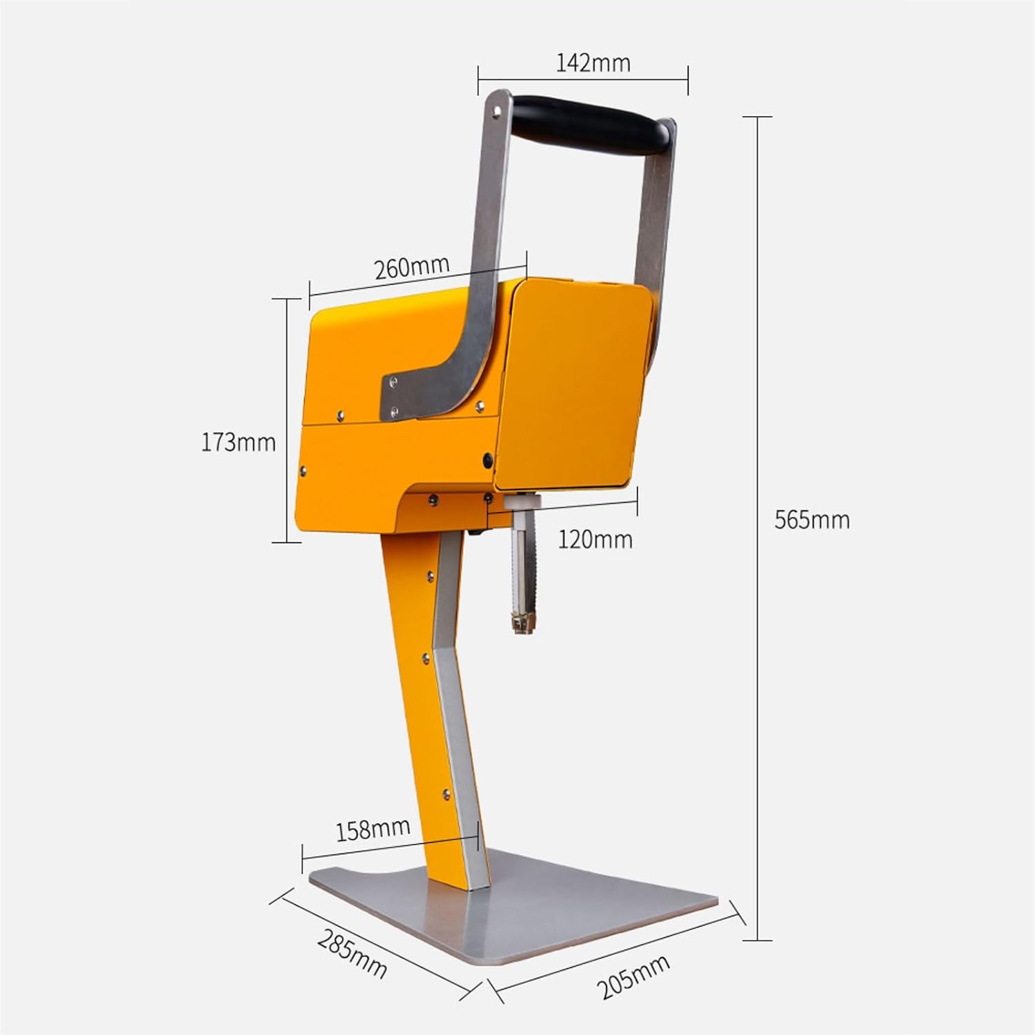 Commercial Juicer, Orange, Watermelon, Pineapple Juicer with Corer and Double Blades, No Peeling Required, 10S Fast Juicer, Suitable for Fruits with Diameters of Φ88-120mm