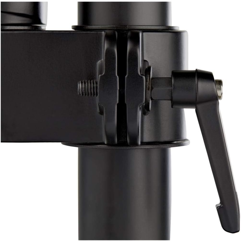 StarTech.com Desk Mount Monitor Arm w/ 2X USB 3.0 Ports for VESA Display up to 34' (17.6lb/8kg), C-Clamp/Grommet, Mechanical Spring