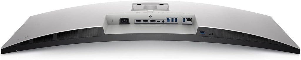 Dell U3821DW UltraSharp Curved USB-C Hub Monitor - 37.52-inch WQHD (3840 x 1600) 60Hz 2300R Curvature Display, 8ms Response time, USB-C/DP/HDMI/RJ-45, Height/Slant/Tilt/Swivel Adjustability - Silver