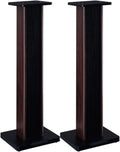 65/85cm Speaker Stands, Pair of Hi-Fi Floor Speaker Stands for Bookshelf Speakers, Studio Monitor Stands，Anti-Vibration Audio Equipment Rack(28 * 32 * 65cm)