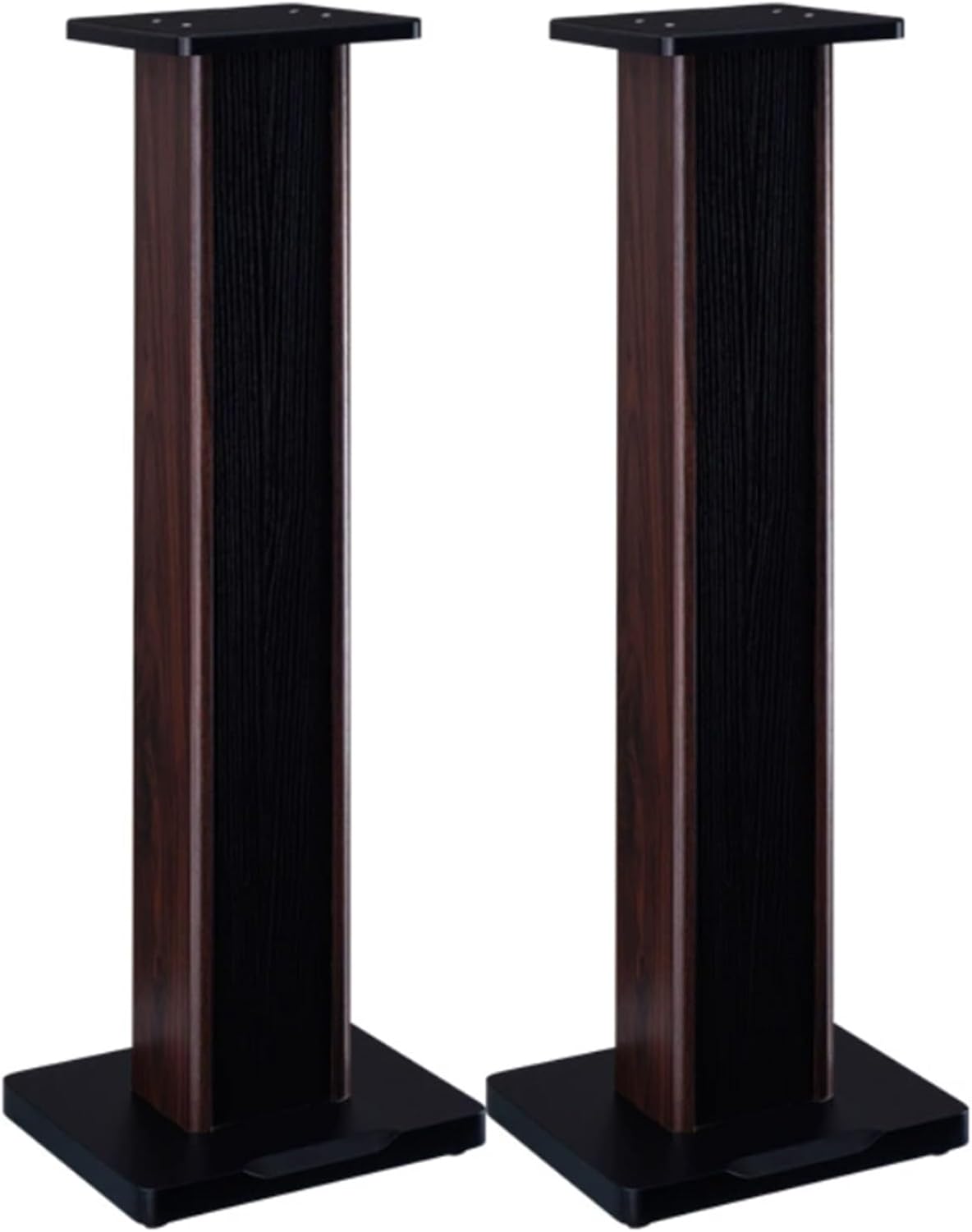 65/85cm Speaker Stands, Pair of Hi-Fi Floor Speaker Stands for Bookshelf Speakers, Studio Monitor Stands，Anti-Vibration Audio Equipment Rack(28 * 32 * 65cm)