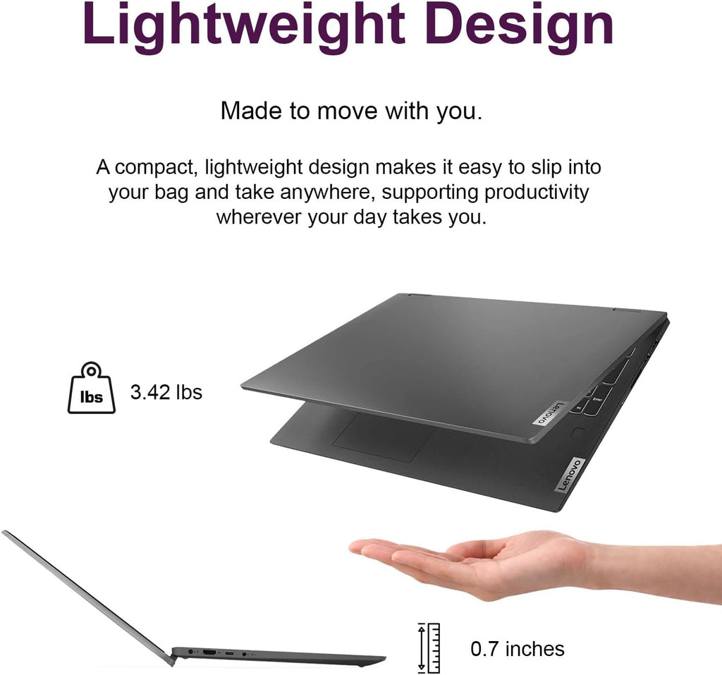 Lenovo IdeaPad 14' 2.2K QHD 2-in-1 Touchscreen Laptop | AMD Ryzen 7 Processor | Win 11 | 16GB RAM | 256GB PCIe SSD | Backlit Keyboard | Fingerprint | 1080P Camera | Convertible Laptop for Work & Study