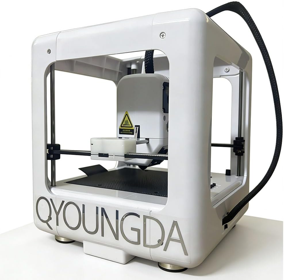 Desktop Mini 3D Printer FDM 3D Printers for Children Home School DIY Lover Print Size 3.5 * 3.9 * 3.9inch