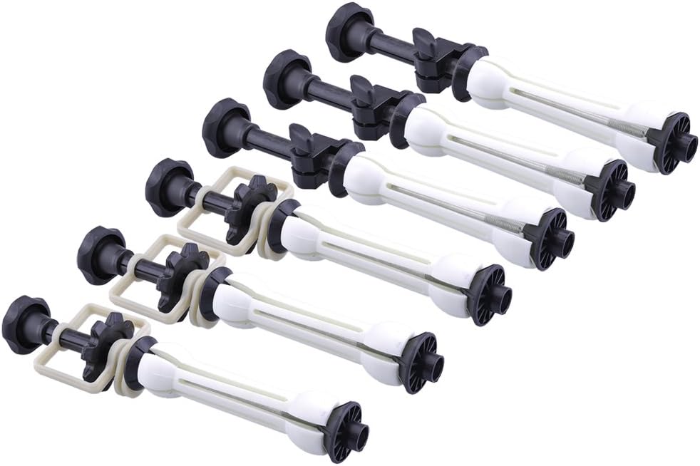 NEEWER Photography 3 Roller Wall Mounting Manual Background Support System with 2 x Tri Fold Hook, 6 x Expand Bar, 3 x Chain, Load Capacity per Roller: 22lb/10kg