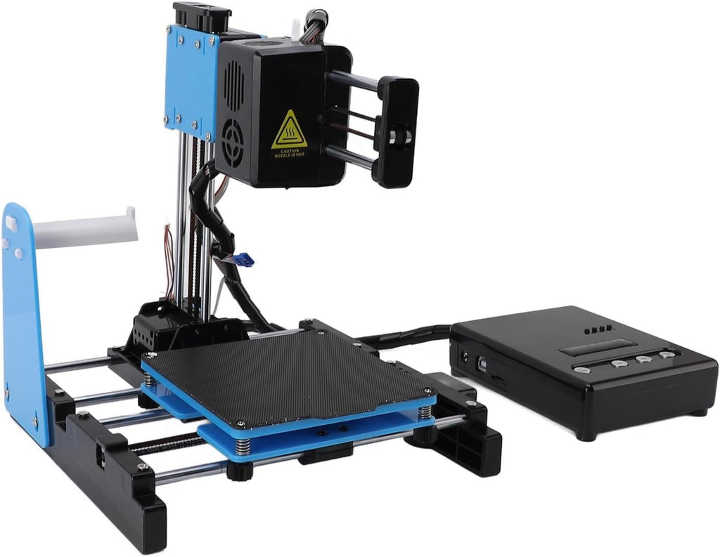 Generic 100x100x100mm 3D Printer Kit, DIY Enthusiasts, PLA Filament, Easyware, CURA, Simplify3D, USB for Win OS X PC, Small Memory Card Printing, Kit Includes Removable Magnetic Platform (US Plug)
