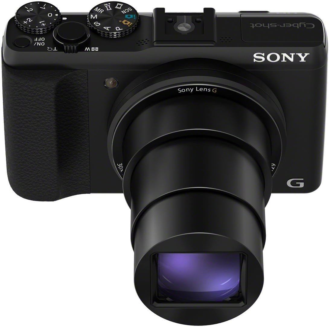 Sony DSC-HX50V/B 20.4MP Digital Camera with 3-Inch LCD Screen (Black)